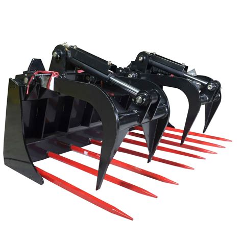 titan skid steer grapplers|titan attachments for sale.